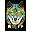 Wolf Coloring Book for Adults: (Perfectly Portable Pages)(On-The-Go! Coloring Book) - Paperback