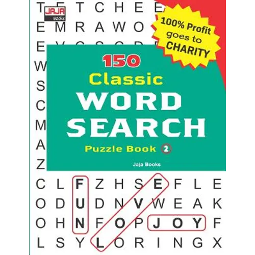150 Classic WORD SEARCH Puzzle Book - Paperback