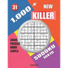 1,000 + New sudoku killer 10x10: Logic puzzles hard levels - Paperback