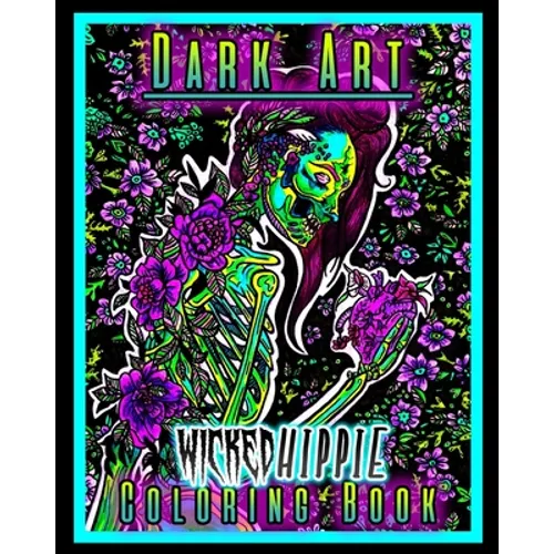 Dark Art: Adult Coloring Book - Paperback