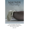 Maundy Thursday Bulletin: Love One Another (Package of 100): John 13:34 (Kjv) - Paperback
