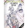 Metallica ...and Justice for All Guitar Tablature Songbook with Authentic Transcriptions Play It Like It Is Sheet Music for Electric Guitar Includes 9 - Paperback