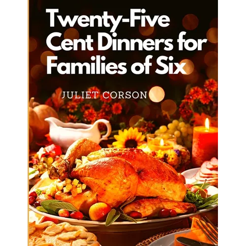 Twenty-Five Cent Dinners for Families of Six - Paperback
