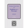 Marriage & Death Notices from Pendleton Messenger, 1807-1851 - Paperback