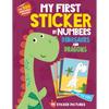 My First Sticker by Numbers: Dinosaurs and Dragons - Paperback