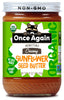 Sunflower Butter, No Salt, Organic