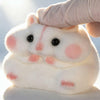Generic Handmade Taba Squishy Hamster Toy Soft Silicone Mochi White