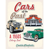Cars of the Past: A 1950s Coloring Book - Paperback