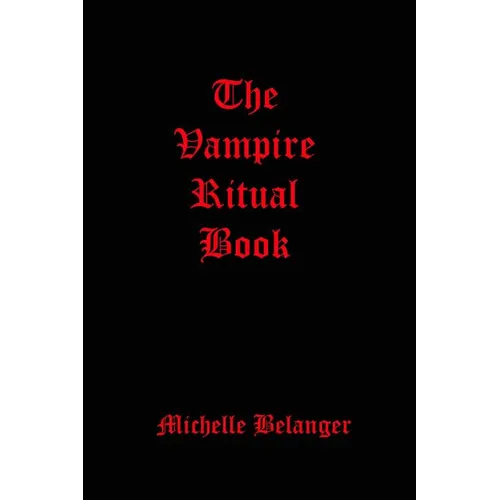 The Vampire Ritual Book - Paperback