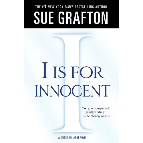 I Is for Innocent: A Kinsey Millhone Novel - Paperback