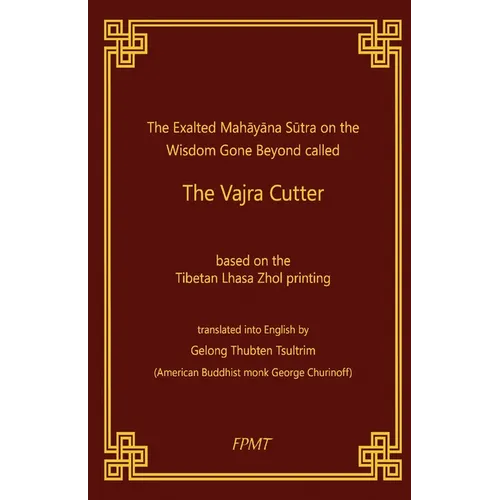 Vajra Cutter Sutra English - Paperback