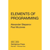 Elements of Programming - Paperback