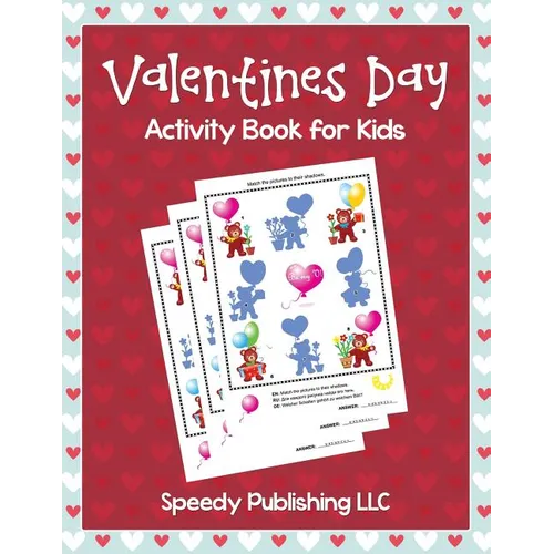 Valentines Day Activity Book for Kids - Paperback