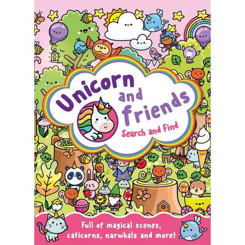 Unicorn and Friends Search and Find - Paperback