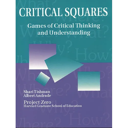 Critical Squares: Games of Critical Thinking and Understanding - Paperback