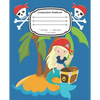 Yes, I am a Pirate Girl: Cute Composition Notebook Wide Ruled - Paperback