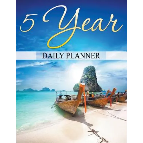 5 Year Daily Planner - Paperback