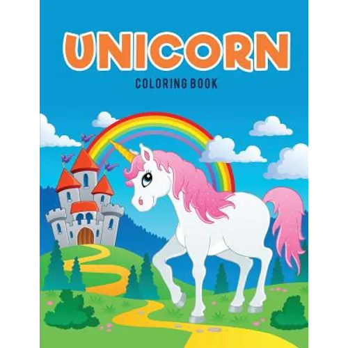 Unicorn Coloring Book - Paperback