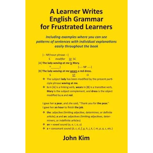 A Learner Writes English Grammar for Frustrated Learners - Paperback