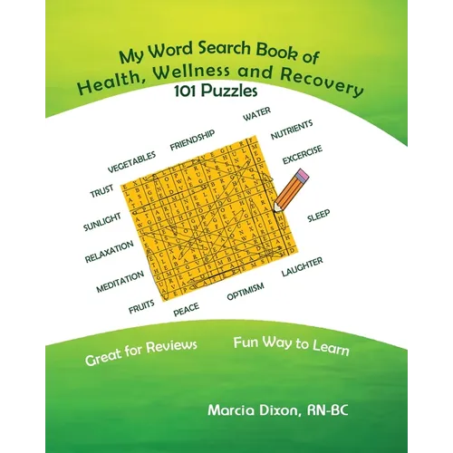 My Word Search Book On Health, Wellness and Recovery - Paperback