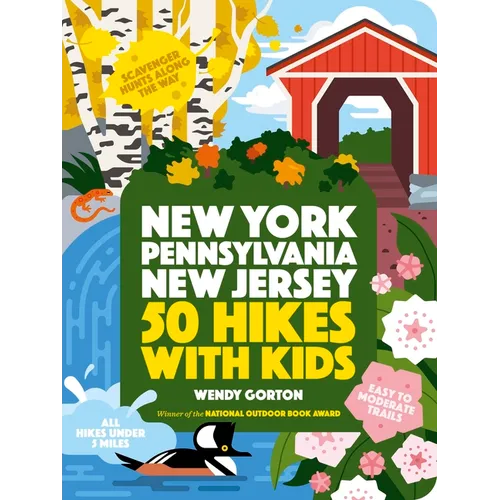 50 Hikes with Kids New York, Pennsylvania, and New Jersey - Paperback