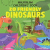 Malayalam Children's Book: 20 Friendly Dinosaurs - Paperback