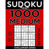 Sudoku Book 1,000 Medium Puzzles: Sudoku Puzzle Book With Only One Level of Difficulty - Paperback