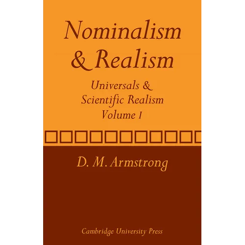 Nominalism and Realism: Volume 1: Universals and Scientific Realism - Paperback