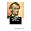 Abraham Lincoln's Lost Speech, May 29, 1856 - Paperback