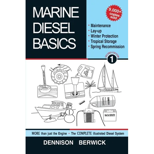 Marine Diesel Basics 1: Maintenance, Lay-Up, Winter Protection, Tropical Storage and Spring Recommission - Paperback