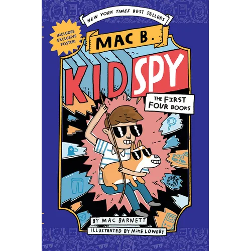 Mac B., Kid Spy Box Set, Books 1-4 (Mac B., Kid Spy) - Hardcover