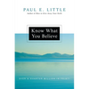 Know What You Believe - Paperback
