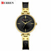 Womens Elegant Stainless Steel Watch With Ceramic Bracelet In Shimmering Marble Colors