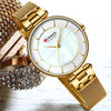 Women's Luxury Watches In Excellent Background And Zircon Designs Business Style Wristwatch Perfect Gift For Her
