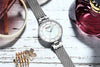 Women's Luxury Watches In Excellent Background And Zircon Designs Business Style Wristwatch Perfect Gift For Her