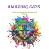 Amazing Cats Coloring Book for Relax and Enjoy - Paperback