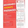 Decodable Phonics Passages Grade 2: Strengthen Reading and Comprehension Skills for Kids, Fun and Engaging Decodable Texts and More with Phonics and S - Paperback