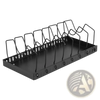 Pull out Pots and Pans Organizer with 8 Dividers