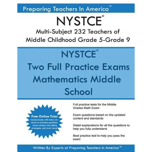 NYSTCE 232 Multi-Subject: Teachers of Middle Childhood Grade 5 - Grade 9: NYSTCE 232 Multi-Subject Exam - Paperback
