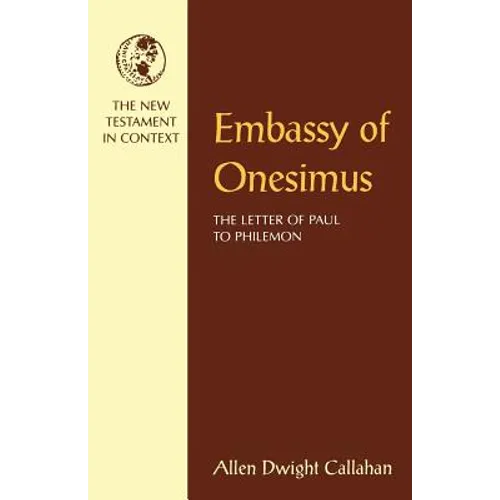 Embassy of Onesimus - Paperback
