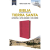 Rvr60, Santa Biblia, Tierra Santa, Letra Grande, Leathersoft, Fucsia, Con Cierre, Palabras de Jesús En Rojo, Comfort Print - Imitation Leather