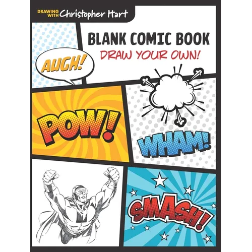 Blank Comic Book: Draw Your Own! - Paperback