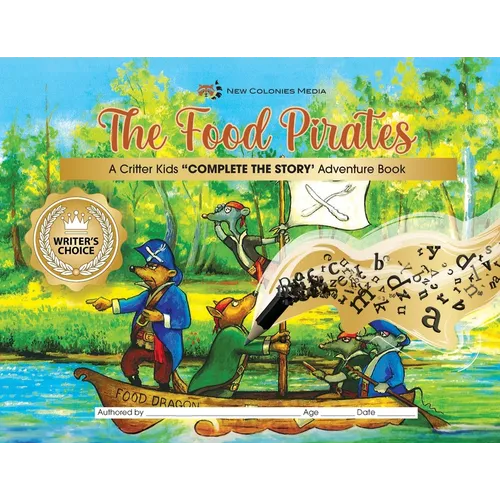The Food Pirates - Complete the Story Adventure Book - Paperback