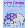 Animal Patterns: An Adult Colouring Book - Paperback
