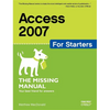 Access 2007 for Starters: The Missing Manual - Paperback