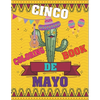 Cinco De Mayo Coloring Book: Contains Some Facts About the Maxican Holiday - Paperback