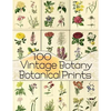 100 Vintage Botany Botanical Prints - Paperback