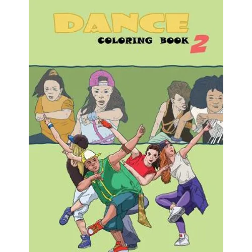 Dance Coloring Book - Paperback