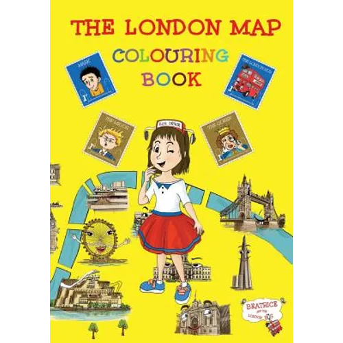 The London Map Colouring Book - Paperback