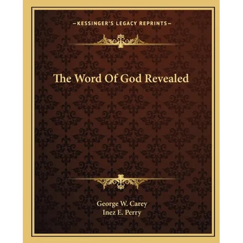 The Word Of God Revealed - Paperback
